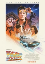Filmplakat 40 Jahre: Zurück in die Zukunft