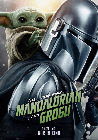 Filmplakat The Mandalorian und Grogu 