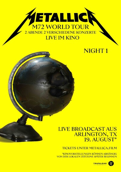 Filmplakat Metallica: M72 World Tour Live from TX #1