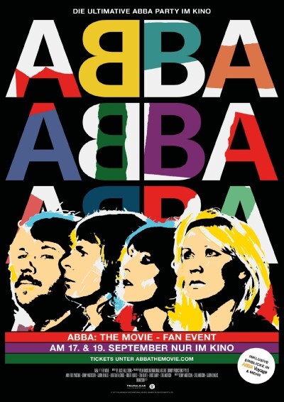 Filmplakat ABBA: The Movie - Fan Event
