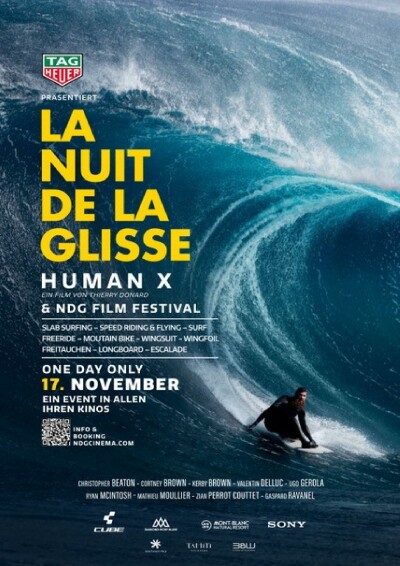 Filmplakat La Nuit de la glisse: Human X