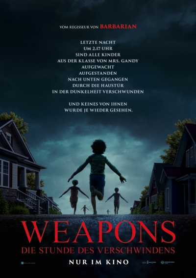 Filmplakat Weapons | Ab 7.08. 