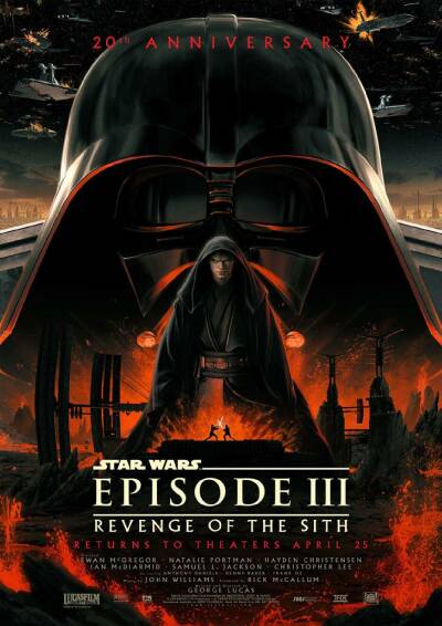 Filmplakat Star Wars: Episode III - Revenge of the Sith - 20 Years!