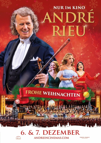 Filmplakat Andre Rieu´s 2025 Weihnachtskonzert: Frohe Weihna 