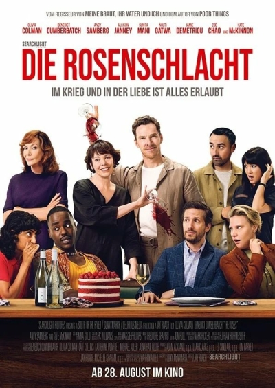 Filmplakat Die Rosenschlacht 