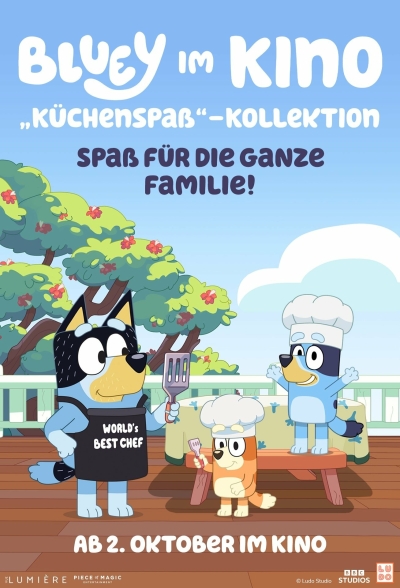 Filmplakat Bluey im Kino: Küchenspaß - Kollektion 