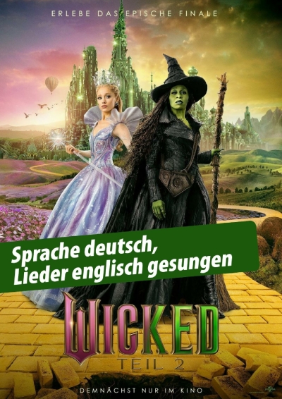 Filmplakat Wicked - Teil 2 | Ab 19. Nov. 