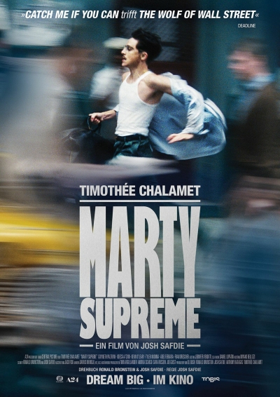 Filmplakat Marty Supreme - Nominiert für 9 OSCARS 
