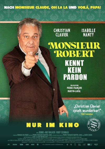 Filmplakat Monsieur Robert kennt kein Pardon 