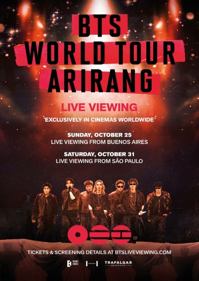 Filmplakat B T S World Tour 2026 