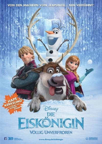 Filmplakat Die Eiskönigin - Völlig unverfroren - Sing a long