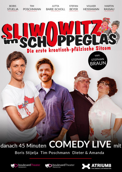 Filmplakat Sliwowitz im Schoppeglas