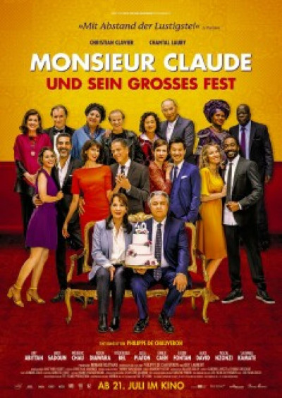 Filmplakat Monsieur Claude und sein großes Fest - Open Air Kino Limburg