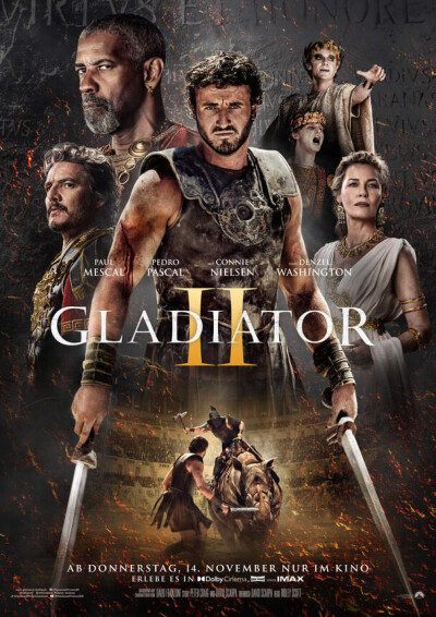 Filmplakat Gladiator 2: Event Preview