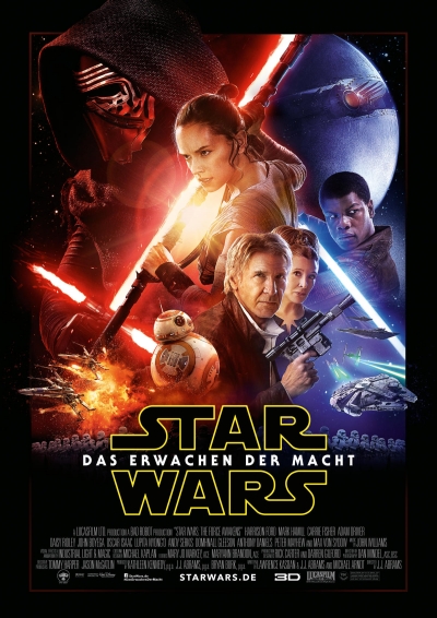 Filmplakat Star Wars: The Force Awakens (OV)