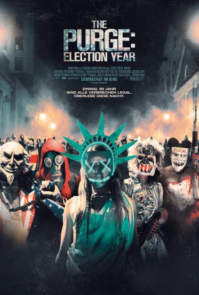 Filmplakat The Purge: Election Year