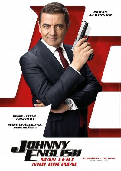 Filmplakat Johnny English - Man lebt nur dreimal