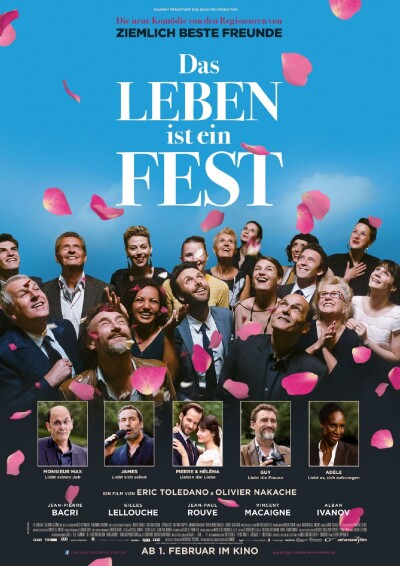 Filmplakat Das Leben ist ein Fest