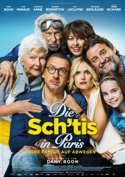 Filmplakat Die Sch´tis in Paris - Eine Familie auf Abwegen