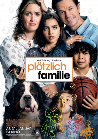 Filmplakat Plötzlich Familie