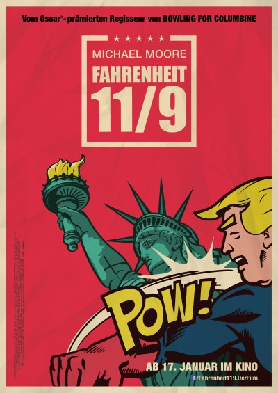 Filmplakat Fahrenheit 11/9