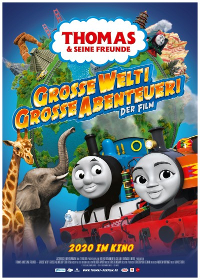 Filmplakat Thomas & seine Freunde - Große Welt! Große Abenteuer!