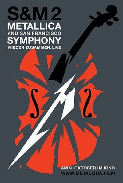 Filmplakat Metallica & San Francisco Symphony - S&M2
