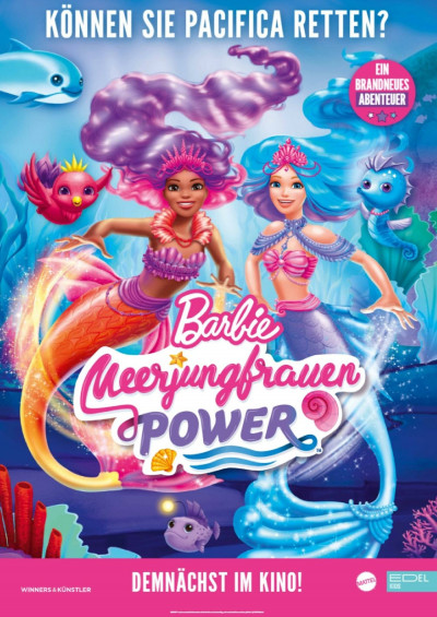 Filmplakat Barbie Meerjungfrauen Power