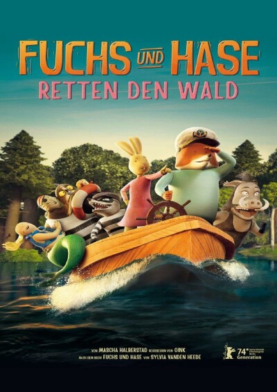 Szene aus Fuchs und Hase retten den Wald