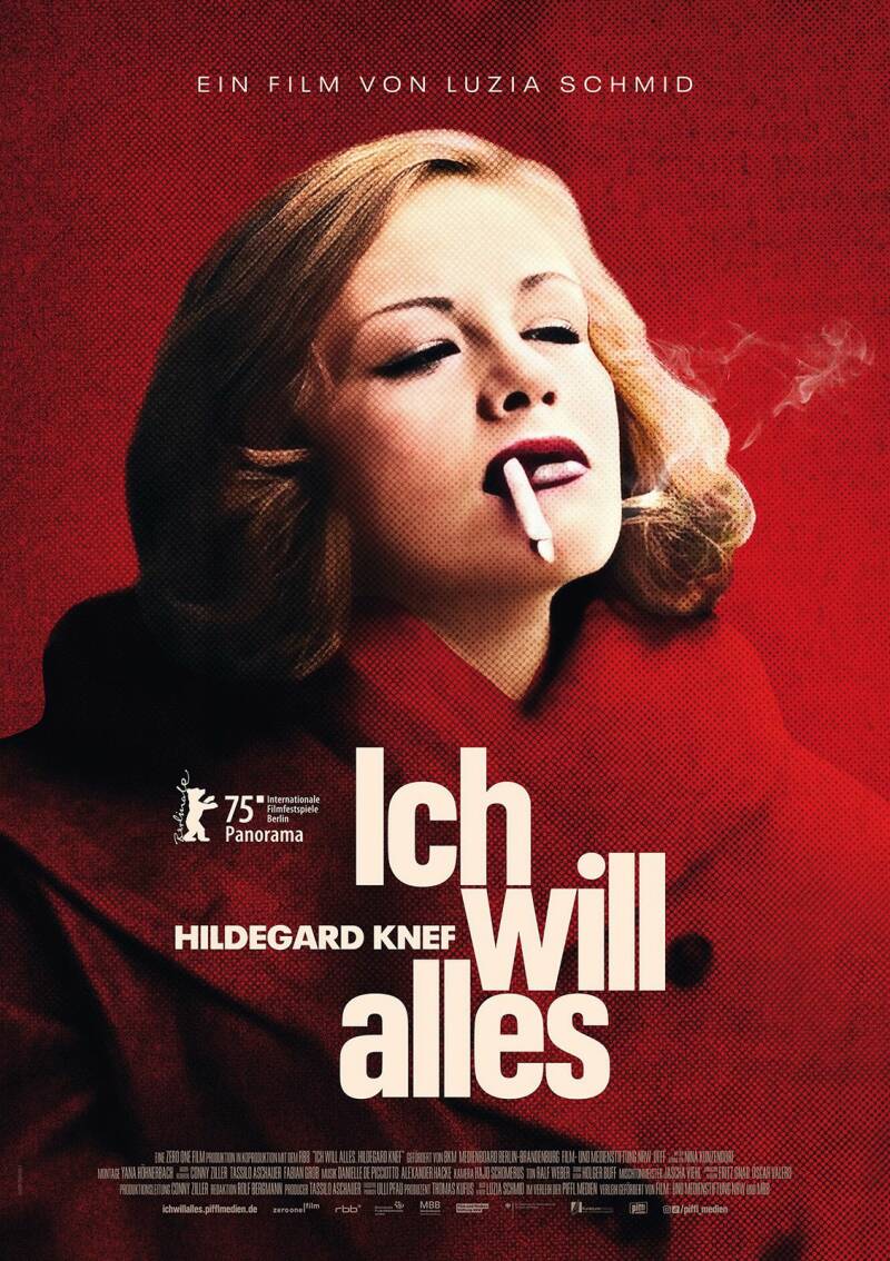 Szene aus Ich will alles. Hildegard Knef