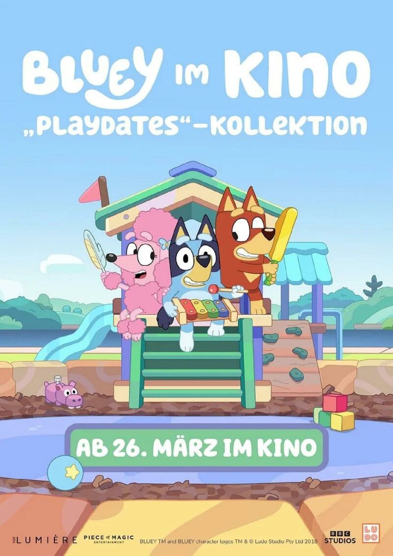 Szene aus Bluey im Kino: Playdates - Kollektion