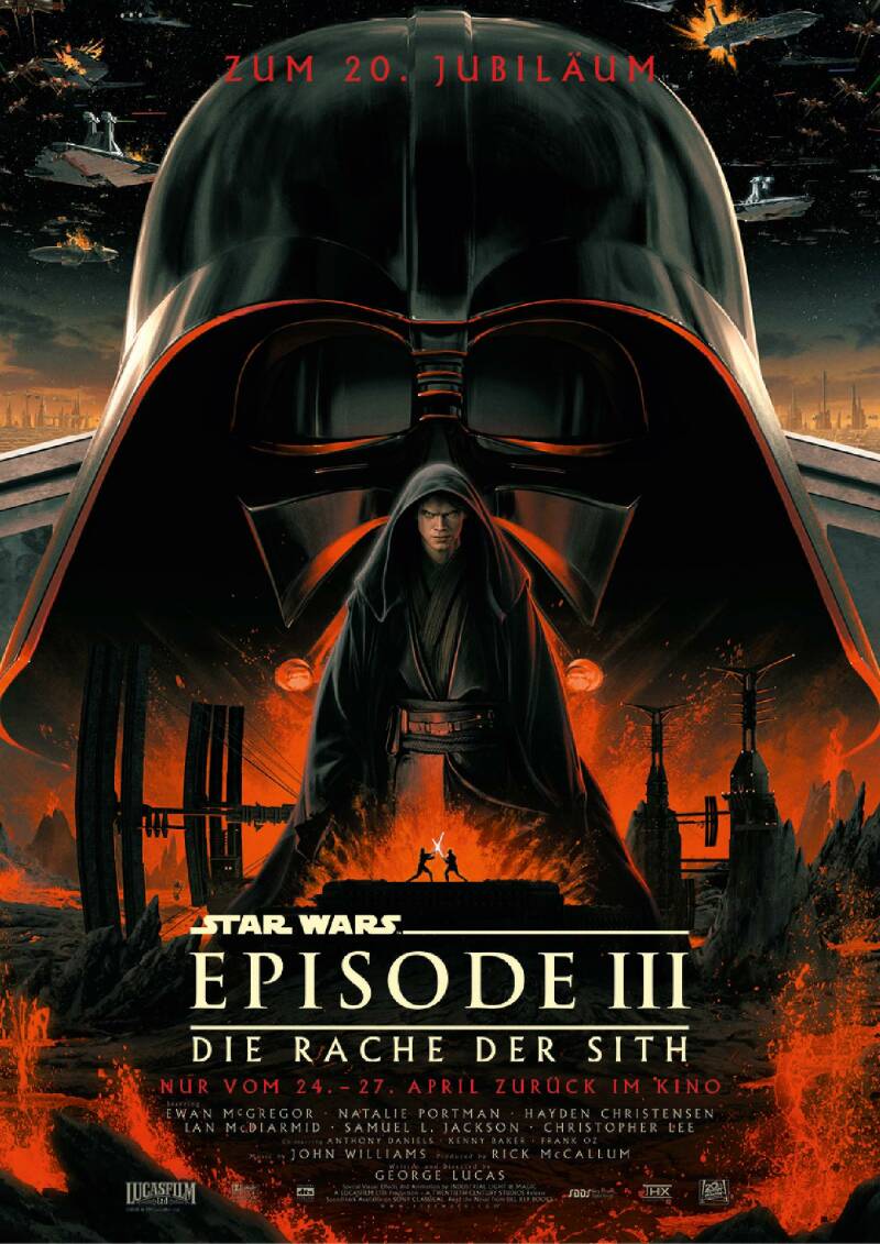 Szene aus Star Wars: Episode III - Die Rache der Sith - 20 Jahre!