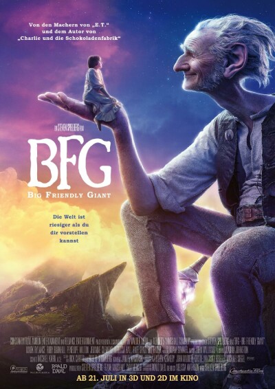 Szene aus BFG - Big Friendly Giant