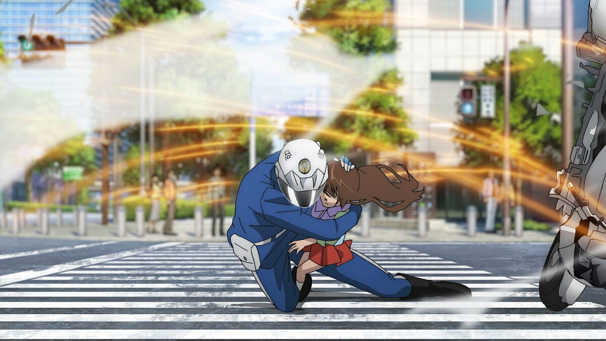 Szene aus Detective Conan Film 29: Der gefallene Engel des Highways