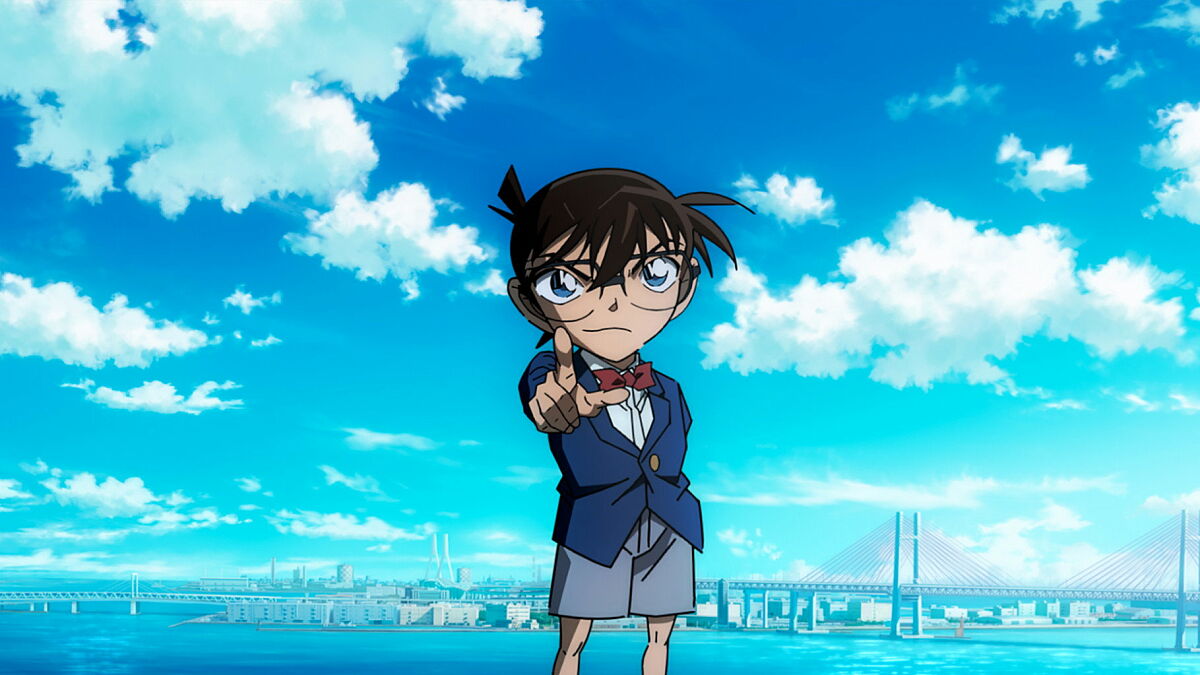 Szene aus Detective Conan Film 29: Der gefallene Engel des Highways